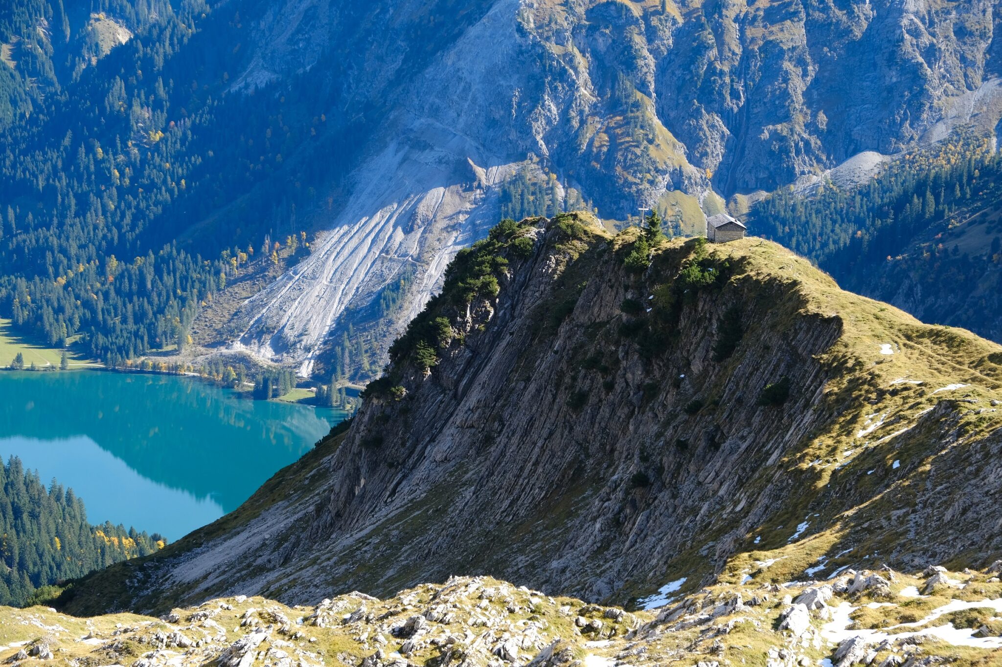 De Vilsalpsee in het noorden van Tirol is een lust voor het oog
