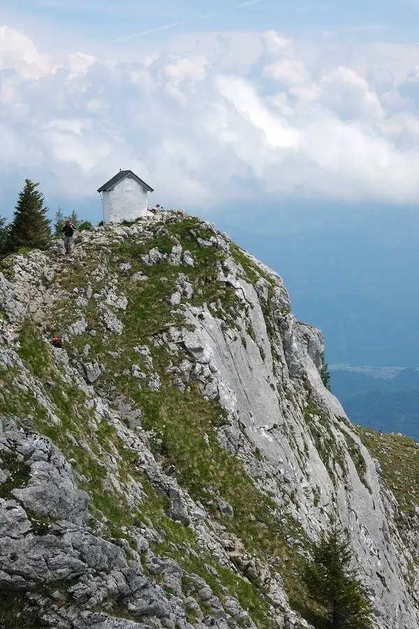 Wandelen naar de top van de Brünnstein, in de buurt van Oberaudorf.