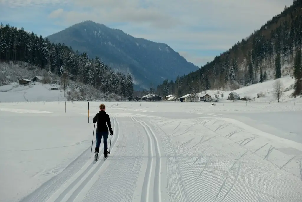 Langlaufen in de Jachenau, een prachtig dal in de Beierse Alpen