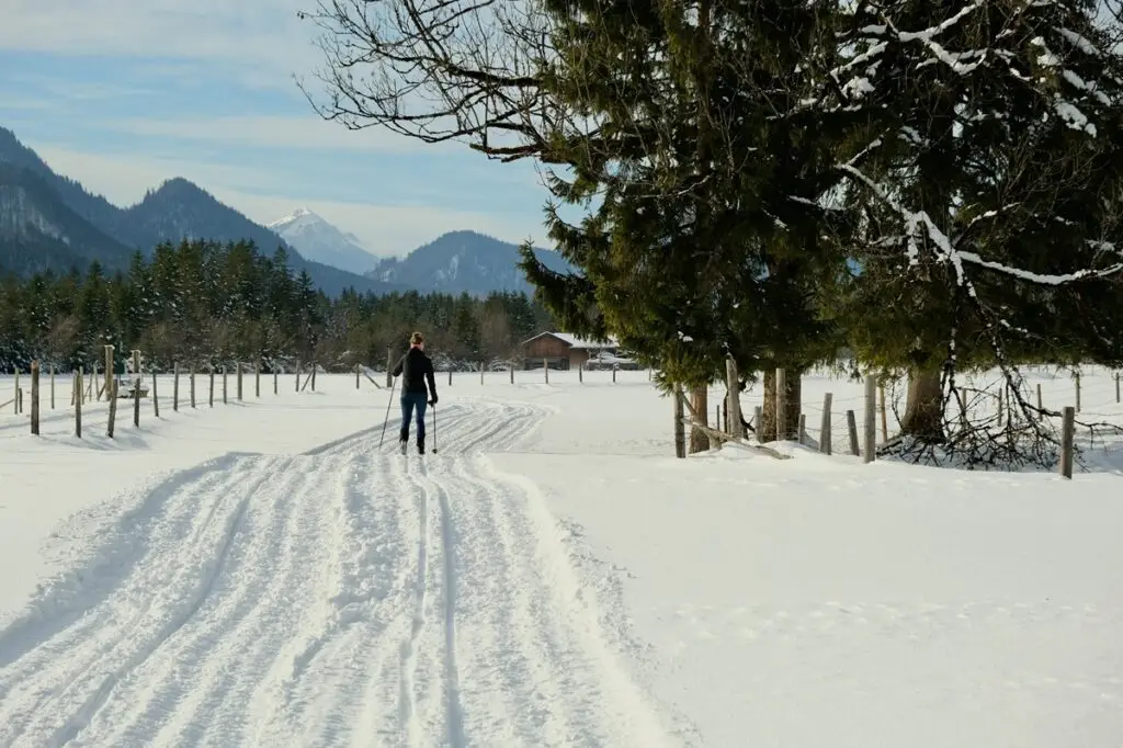 Langlaufen in de Jachenau, een prachtig dal in de Beierse Alpen