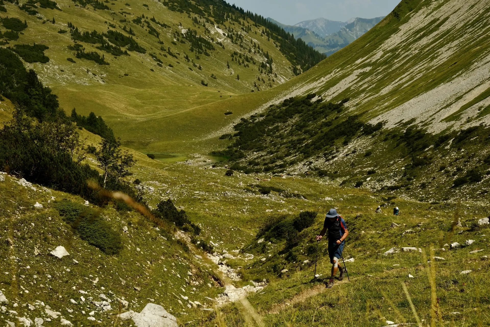 Twee dagen op huttentocht door het Karwendel in Duitsland